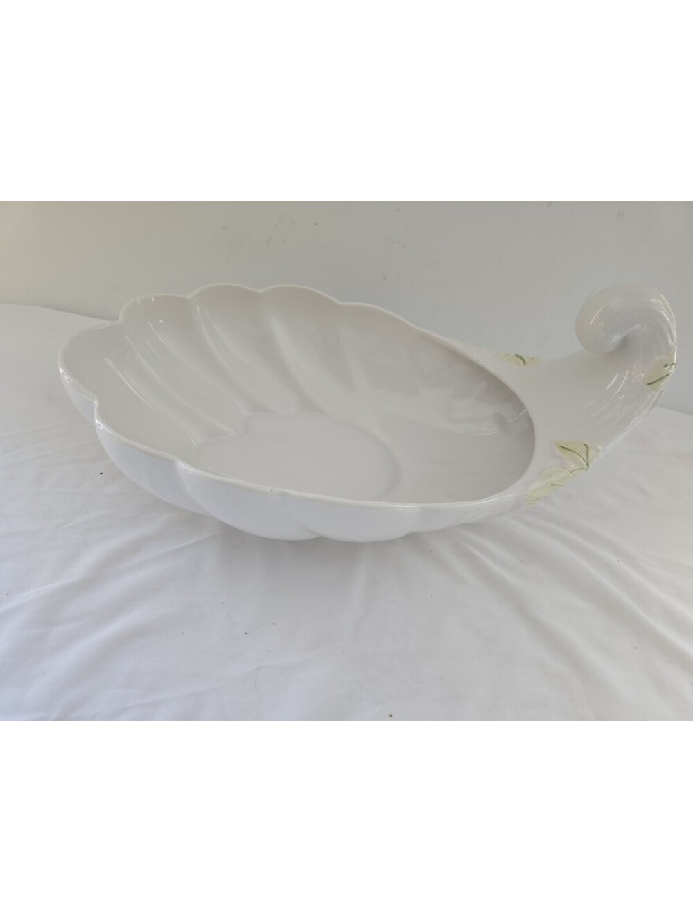 Rare LENOX Butler's Pantry HARVEST CORNUCOPIA Chip N Dip Set